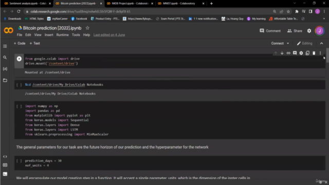 The Complete Recurrent Neural Network with Python Course – Screenshot 4