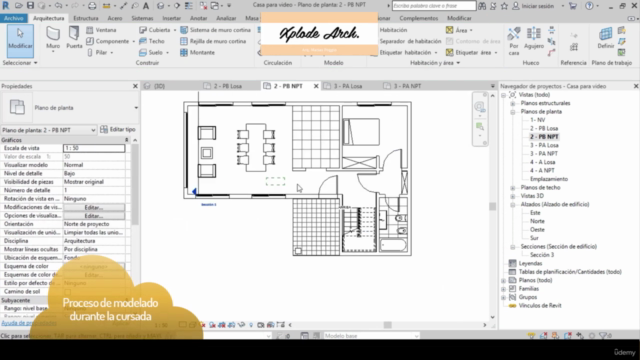 Curso Integral REVIT ARQUITECTURA: desde Cero – Screenshot 1