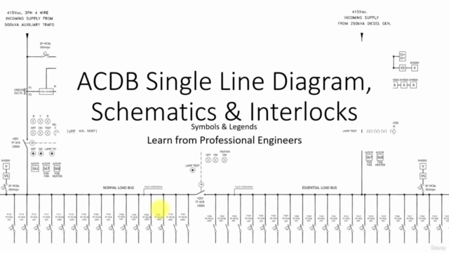 Mastering ACDB Distribution Panel SLD, Schematics, Interlock - Screenshot_01