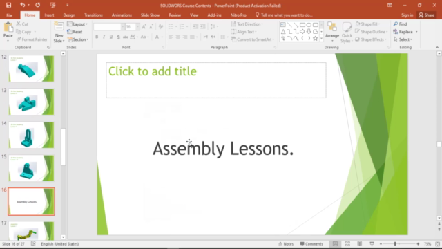 Learn Solidworks Basics By Practical Methodology. – Screenshot 2