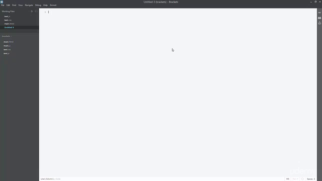 Learn Brackets - The Open Source Text Editor – Screenshot 1