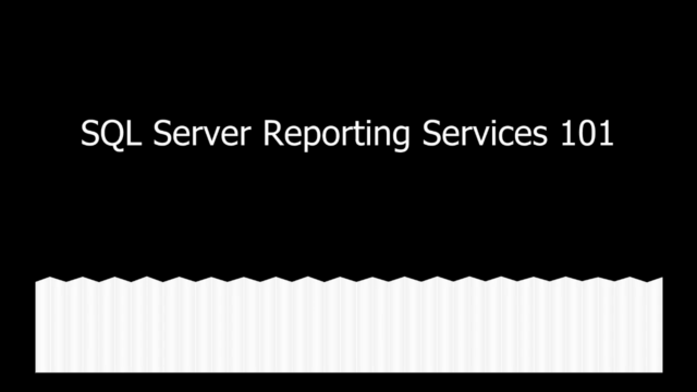 SQL Server Reporting Services (SSRS) 101 – Screenshot 4