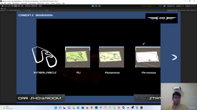 Como criar um jogo de corrida no unity completo – Screenshot 4