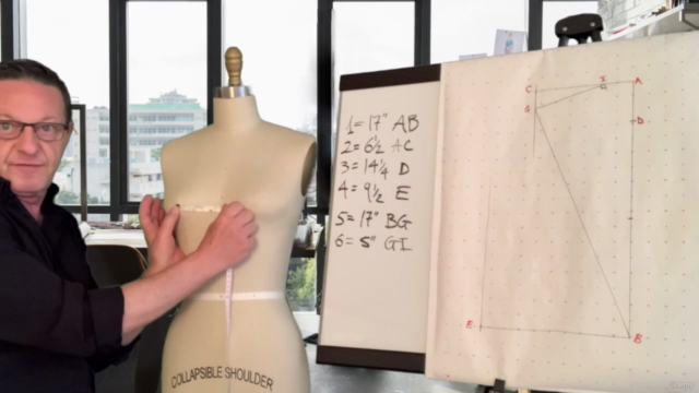 Basic Bodice For Fashion Design: Pattern Making Tutorial – Screenshot 1