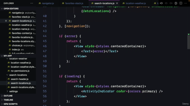 بناء تطبيقات iOS و Android عن طريق React Native – Screenshot 1