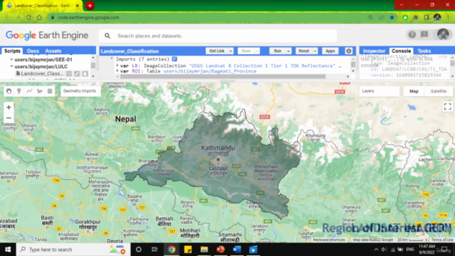 Landcover Classification using Google Earth Engine (GEE) - Screenshot_03