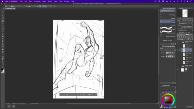 How to Draw Comic Style Art - Sketch to Colors – Screenshot 1