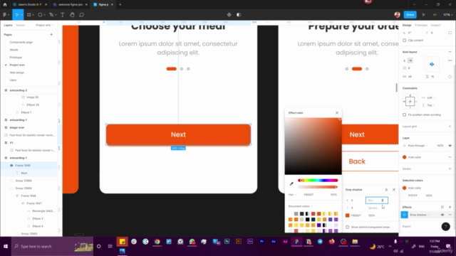 Learn figma Like a pro Mixed with UI /UX (Arabic) (2022). – Screenshot 1