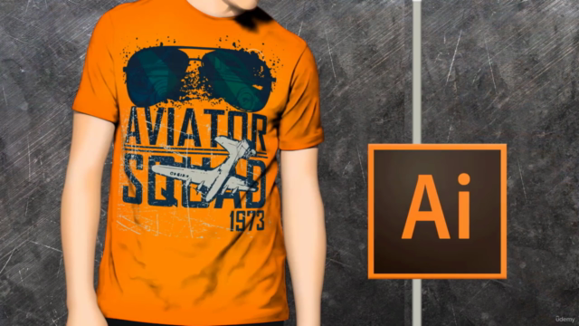 Ultimate T-shirt Design Mastery with Adobe Illustrator CC – Screenshot 1