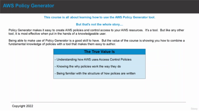 AWS Security Services - Policy Generator – Screenshot 3