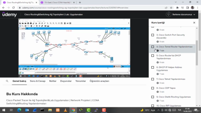 Cisco Routing&Switching Ağ Topolojileri | Lab. Uygulamaları – Screenshot 1