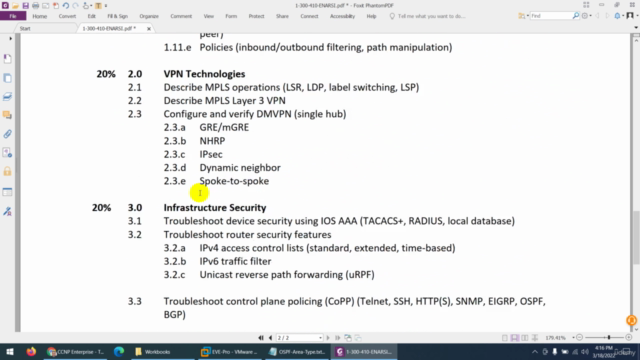CCNP Enterprise: ENARSI 300-410 Training Part-2/2 – Screenshot 2