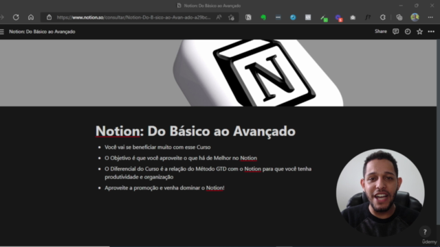 Notion: Do Básico ao Avançado – Screenshot 1