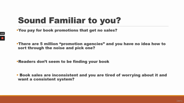 How to make consistent book sales on Amazon (KDP Marketing) – Screenshot 1