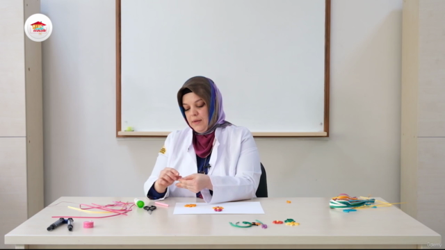 El Sanatları(Kâğıt Telkâri, Etamin Çerçeve Yapımı, Punç Yap) – Screenshot 3