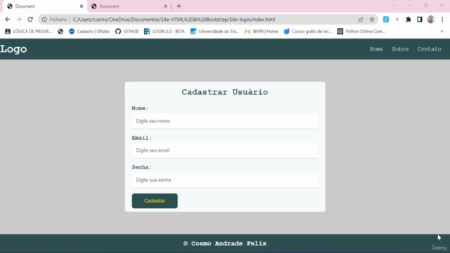 HTML,CSS & Bootstrap sem enrolação – Screenshot 1