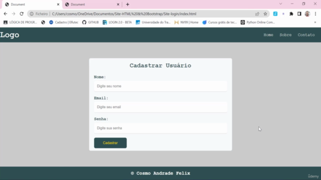 HTML,CSS & Bootstrap sem enrolação – Screenshot 3