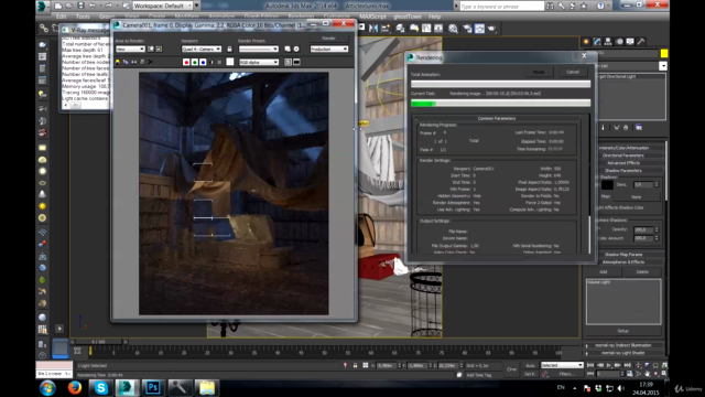Atmospheric interior using 3ds max and Marvelous Designer - Screenshot_03
