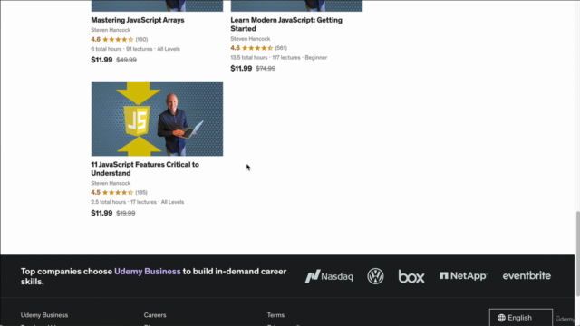 JavaScript: The Critical Parts Masterclass – Screenshot 1