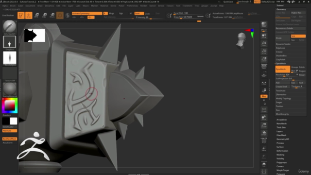 ZBrush for stylized hard surface weapon creation - Screenshot_04