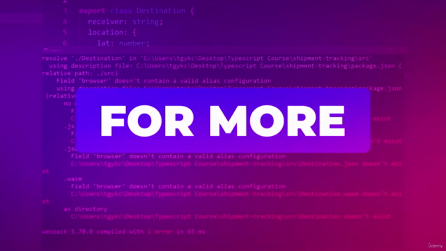 Typescript | Type script & Typescript React from Scratch – Screenshot 4
