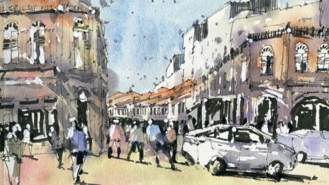 Urban Sketching in Singapore – Screenshot 2