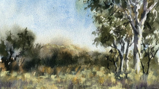 Australian Watercolor Landscapes Simplified – Screenshot 1