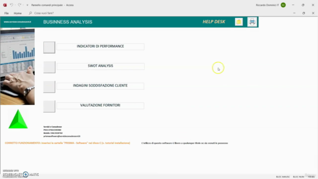 Microsoft Access zero/avanzato con 4 software modificabili – Screenshot 4