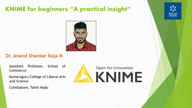 KNIME for beginners "A Practical Insight" – Screenshot 1
