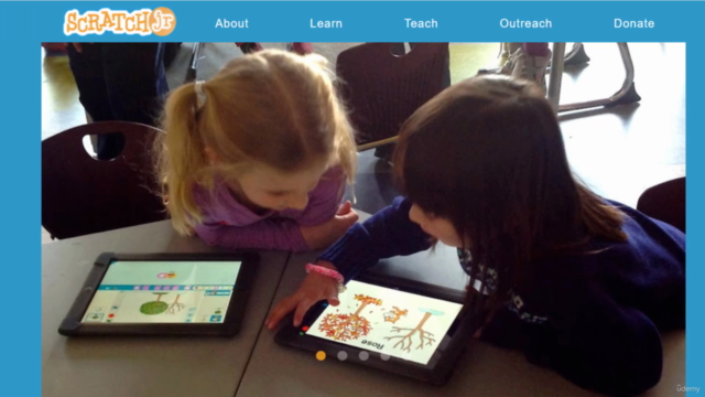 Scratch Jr تعليم البرمجه للأطفال من سن 5 سنوات ببرنامج – Screenshot 1