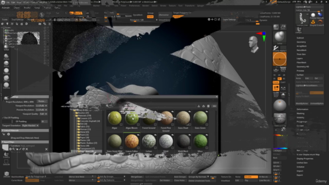 Escultura 3D con ZBRUSH – Screenshot 3
