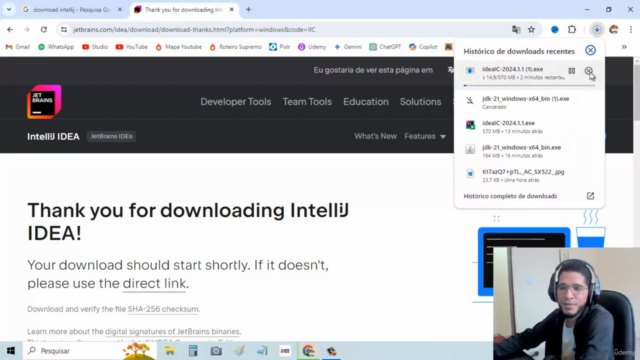 Java na Prática com IntelliJ IDEA 2025 – Screenshot 1