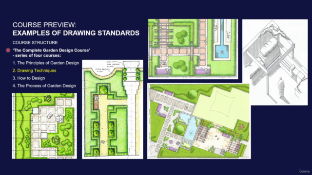 The Complete Garden Design Course - 2. Drawing Techniques – Screenshot 3