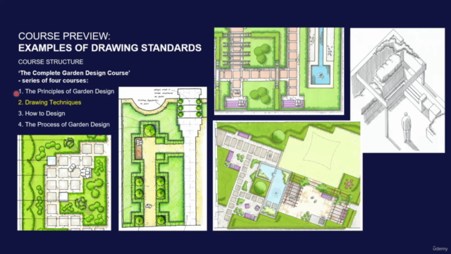 The Complete Garden Design Course - 2. Drawing Techniques – Screenshot 4