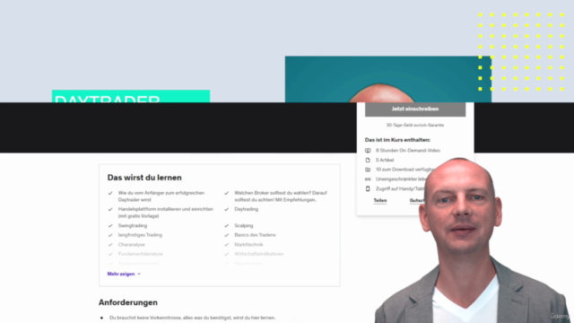 Daytrading Meisterkurs - Chartanalyse, Markttechnik, News – Screenshot 1