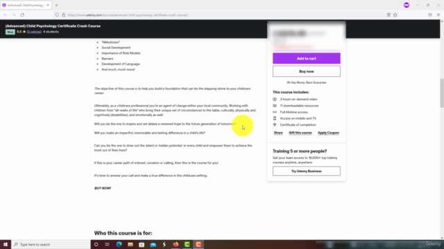 (Advanced) Child Psychology Certificate Crash Course – Screenshot 4