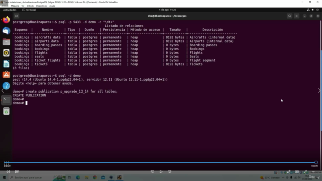 Instalaciones y Actualizaciones del software de PostgreSQL – Screenshot 4