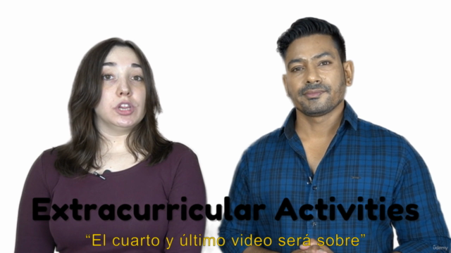 Hola Spanish Class | Conversation Course III: My Studies – Screenshot 2