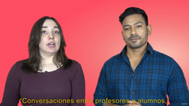 Hola Spanish Class | Conversation Course III: My Studies – Screenshot 3
