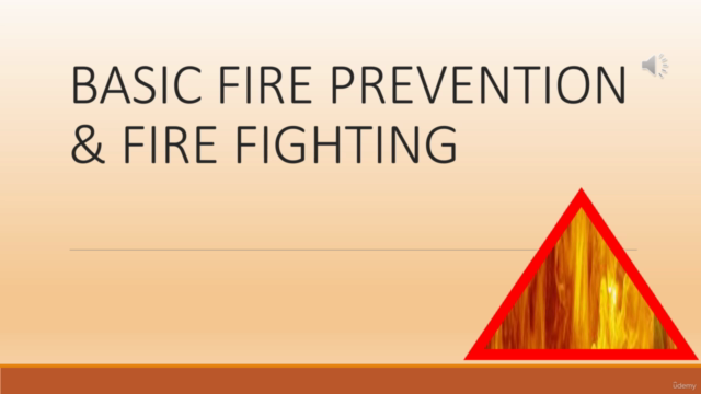 Basic fire prevention and fire fighting safety – Screenshot 1