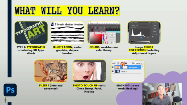 Adobe Photoshop Master Class - Beginner to Pro, ALL LEVELS – Screenshot 4