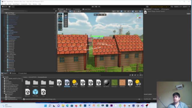 criar jogo de Rpg no unity completo – Screenshot 1