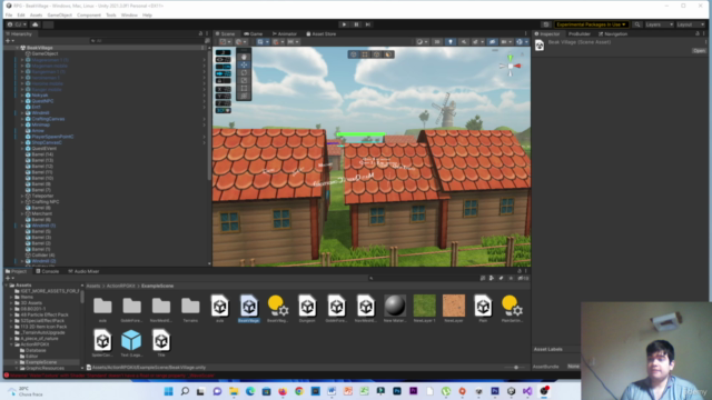 criar jogo de Rpg no unity completo – Screenshot 2