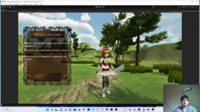 criar jogo de Rpg no unity completo – Screenshot 3
