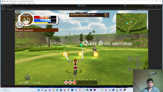 criar jogo de Rpg no unity completo – Screenshot 4