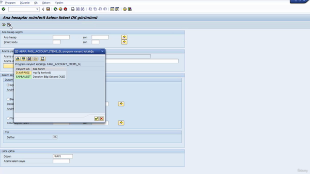 SAP FI : Dönem Kapanışı (Ay Kapanışı) Eğitim Seti CO Modülü - Screenshot_04
