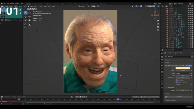 Facial Anatomy & Character Portrait for Blender Artists - Screenshot_03