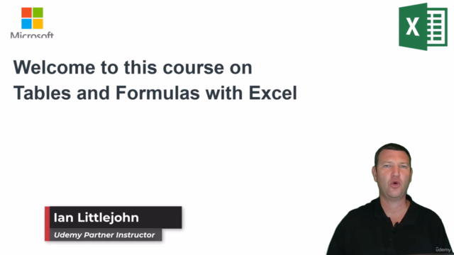 Tables and Formulas with Excel – Screenshot 1
