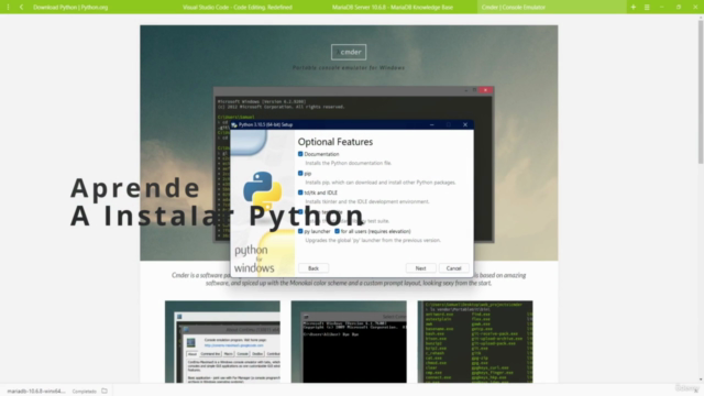 Django y MariaDB Esencial! CRUD y API – Screenshot 1