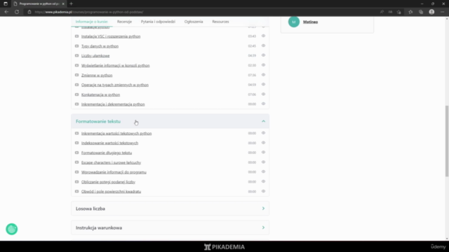 Python od podstaw – Screenshot 1